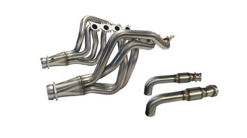 Kooks 2" Long Tube Headers with Green Cats - 2015-2025 Mustang GT