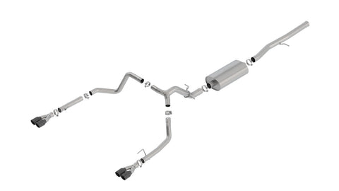 2019-2023 Chevrolet Silverado 1500/ 2019-2023 GMC Sierra 1500 Cat-Back Exhaust System Touring Part # 140772BC
