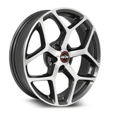 Racestar 95 Recluse Wheels for Dodge Hellcat Black Chrome